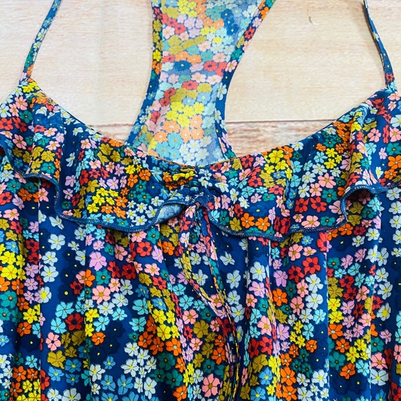 Parker‎ Floral silk dress size S - Picture 5 of 9